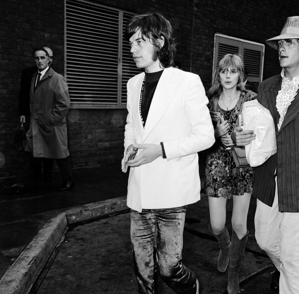 Christopher
Gibbs with Mick Jagger