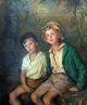 Richard and Eustace Gibbs as boys